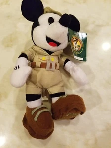 1999 DISNEYANA CONVENTION SAFARI ADVENTURE MICKEY BEANIE NEW - Picture 1 of 3