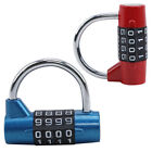 Weatherproof Security Padlock Outdoor Heavy Duty 4-Digit Combination Lock YW s