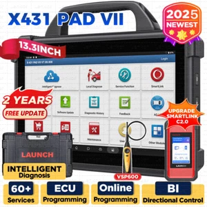 LAUNCH X431 PAD VII ELITE PAD 7 PRO Diagnostic Scan Key Programming J2534 Coding - Picture 1 of 21