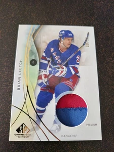 2024-25 SP Game Used - Brian Leetch - Premium Memorabilia Gold 08/25 - Picture 1 of 2
