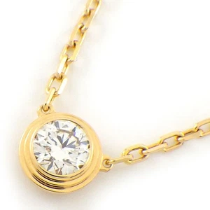 Cartier Necklace D'Amour LM Diamant Leger B7215600 1 Point Diamond 750 Rose Gold - Picture 1 of 6