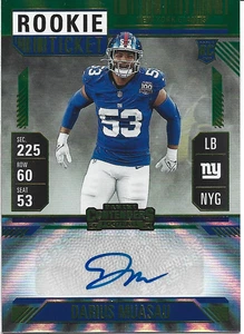 2024 CONTENDERS SP AUTO ROOKIE TICKET DARIUS MUASAU NEW YORK GIANTS UCLA BRUINS - Picture 1 of 2