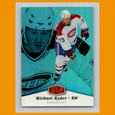 Michael Ryder #54 2006 Flair Showcase Montreal Canadiens Hockey Card NHL NM - Image 1 of 3