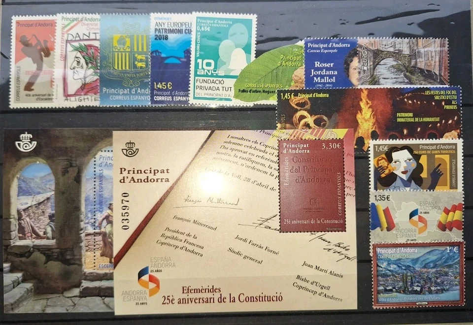 Andorre Espagnol 2018 Année Complète  - Imagen 1 de 1