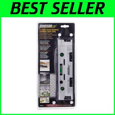 Accurate Magnetic Torpedo Laser Level - 3 Beams, Aluminum Build, Easy Use - Image 1 of 4