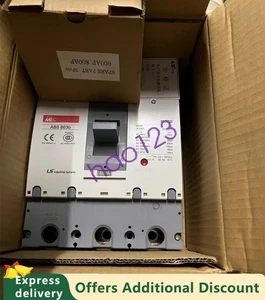 1PCS LS MEC molded case circuit breaker ABS 803b 3P 800A DHL/FedEx - Picture 1 of 1