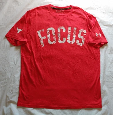 Focus Project Rock Under Armour T-Shirt - Size XL - FREE SHIPPING!!! - Image 1 of 4