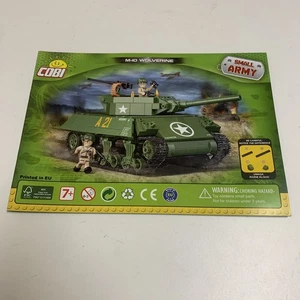 COBI M-10 WOLVERINE Instruction MANUAL ONLY WWII Historical Collection - Picture 1 of 2