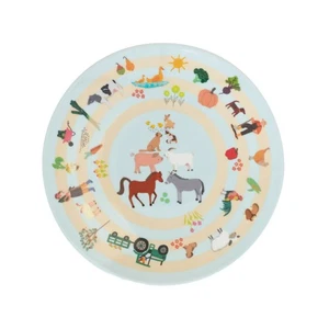 NEU Melamin Teller mini Overbeck 15cm Camping Picknick Melamin Plate Bauernhof - Bild 1 von 1