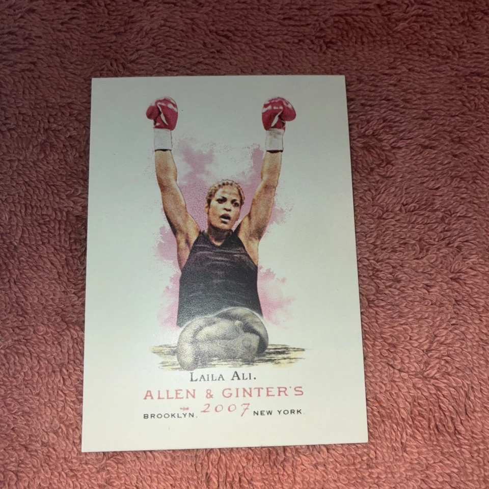 2007 Topps Allen and Ginter #309 Laila Ali SP - Image 1 of 1