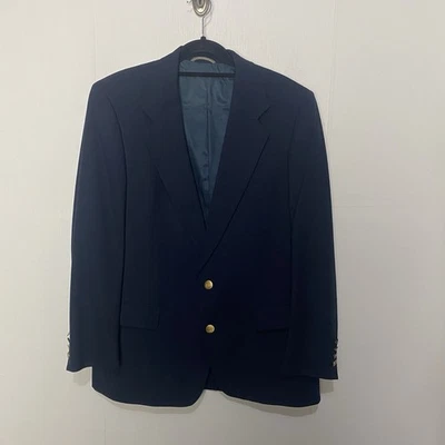 Blazer Christian Dior Monsieur Hombre Azul Marino Dorado Botones Preppy Talla 42R. Foto 1 de 4