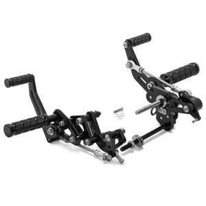 Aluminum CNC 7" Forward Controls Footpegs for Honda VTX1800C VTX1800F VTX 1800 - Picture 1 of 24