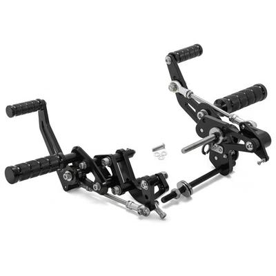 Aluminum CNC 7" Forward Controls Footpegs for Honda VTX1800C VTX1800F VTX 1800 - Image 1 of 4