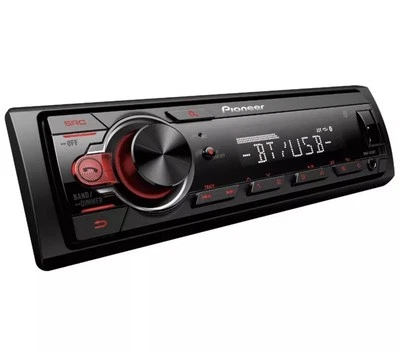 Pioneer MVH-S215BT Stereo Single DIN Bluetooth In-Dash USB MP3 Auxiliary AM / FM - Image 1 of 4