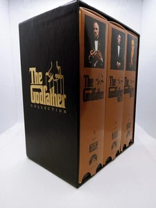 VHS - The Godfather Trilogy (1997)  "6 Tape Box Set" - Picture 1 of 3