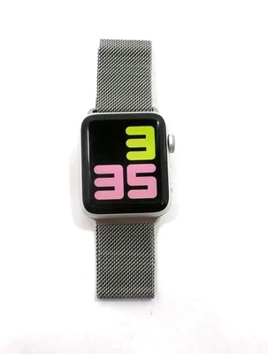 APPLE Watch Series 3 GPS - 42MM Aluminum Case A1859 - Silver - Image 1 of 4
