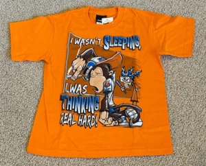 New NWT HYBRID FUNNY HUMOR TEE ORANGE COLOR SIZE SMALL S 8 MONKEY - Picture 1 of 1