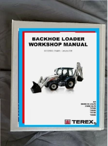 TEREX 760 820 860 970 980 SX ELITE Backhoe Tractor Service Manual PRINTED - Picture 1 of 3