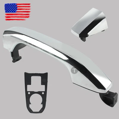 FOR GMC Sierra FITs Chevy Silverado 2015-21 Rear Exterior Door Handle LH/RH New - Изображение 1 из 4