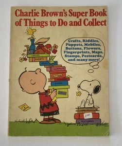 Charlie Brown’s Super Book Of Things To Do And Collect (1975, Paperback) - Picture 1 of 3