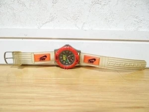 NIKE Analog Quartz Men's Wrist Watch Screwback Retro Vintage 80s Orange Used - Picture 1 of 6