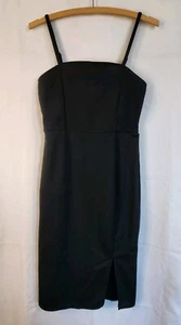 Planet Gold Women's Dress Sleeveless Pullover Side Slit Black Size M - Picture 1 of 12