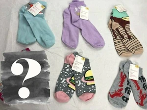 Xhilaration Damen-Set lustige verschiedene Socken - 6er-Packung - verschiedene Stile - C424 - Bild 1 von 11