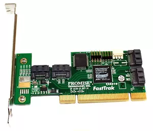 PROMISE FASTTRAK TX4310 SATA II 3GB/S PCI RAID CONTROLLER CARD GP-0536-01 - Picture 1 of 3