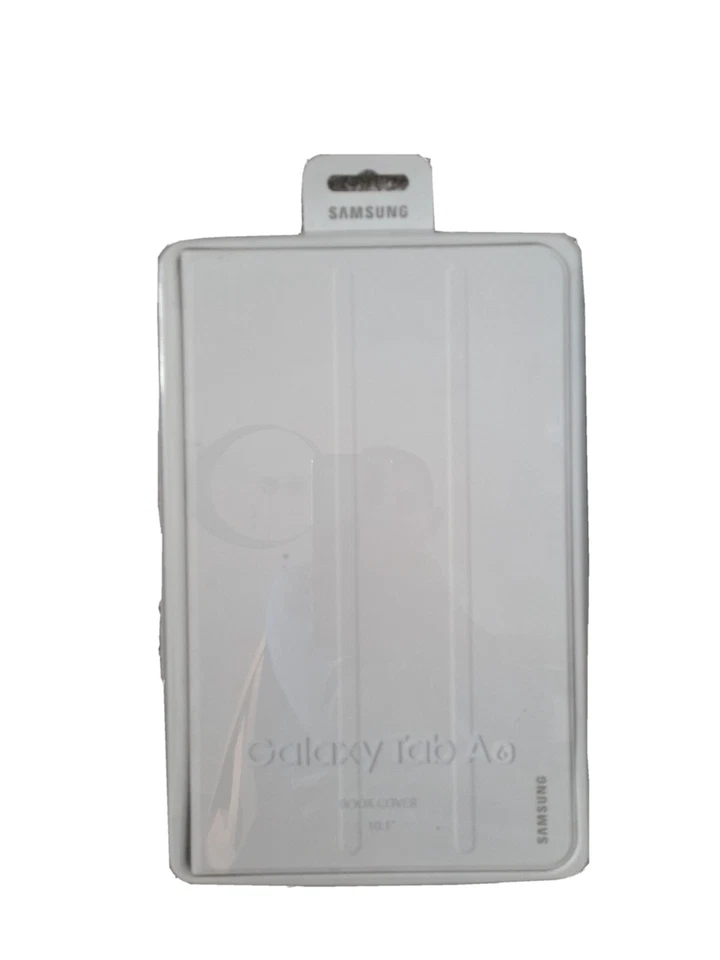Genuine Samsung Flip Book Case Cover Stand For Galaxy Tab A6 10.1" Inch - White - Image 1 of 1