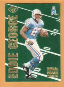 Eddie George Tennessee Titans 1996 Hoja Grass Raíces #2/5000 Ohio State 11H - Imagen 1 de 2