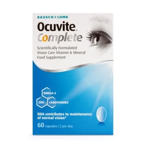 Ocuvite Complete 60 Softgel Suplemento para Ojos SUMINISTRO PARA 30 DÍAS (1 MES) Bausch & Lomb - Imagen 1 de 8