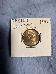 1956 Messico 5 centesimi Josefa Dominguez AUC le foto sono accurate - Foto 1 di 3