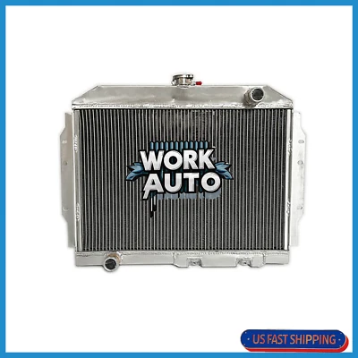 Radiator Fits 1968-1974 AMC AMX Ambassador/Gremlin/Javelin Matador V8 Aluminum - Image 1 of 4