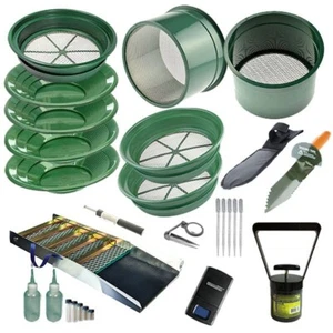 Sluice Monkey G2 27" Aluminum Sluice Box & Gold Pan Kit - Picture 1 of 11