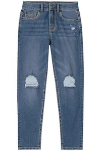 HUDSON Girl's Mom Fit Stretch Denim Jean True Blue - Picture 1 of 3