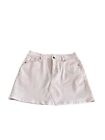 Just Jeans Women?s Denim Skirt Size 10 Pink Pockets Mini Mid Waist Short Length