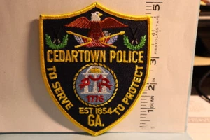 police patch   CEDARTOWN POLICE GEORGIA - Picture 1 of 1