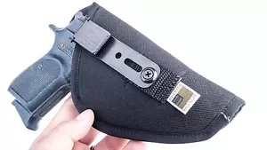 Kahr MK9, MK40 | IWB Tuckable Conceal Carry CCW Holster w/ Sweat Guard. USA MADE - Picture 1 of 6