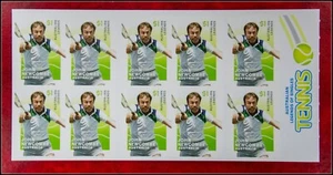 2016 Australia post sheetlet - Tennis Legends 10x$1 peel and stick John Newcombe - Picture 1 of 2