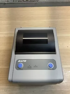 Sato Bar Code Printer CG408TT IEEE1284 Label Thermal Printer 19VDC /JUA817 - Picture 1 of 13