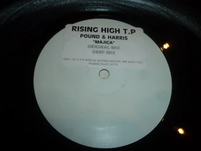 POUND & HARRIS - Majiva - UK 2-track 12" Single - White Label Foto 1 de 3