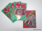 Lot of 40 (5x8) Tree & Ornaments 8 1/2 x 6" Holiday Greeting Cards Xmas