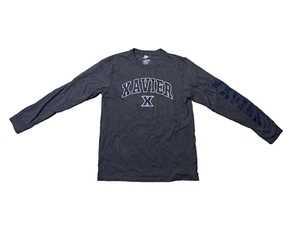 Colosseum Xavier University Langarmshirt Herren Large grau mit Logo's - Bild 1 von 4