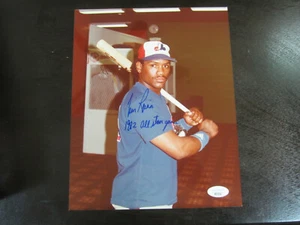 Tim Raines Autograph Signed 8 X 10 Photo Chicago Cubs JSA  - Picture 1 of 1