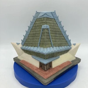 Frank Lloyd Wright Harz Coin Bank Beth Sholom Kongregation Synagoge Statue Vintage - Bild 1 von 20