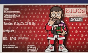 Tickets SIDO Weihnachtsshow Berlin 21.12.25 Stehplätze Eintrittskarten Karten - Bild 1 von 1