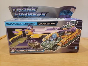 ULTRA RARE NEW SEALED Transformers G1 Micromaster Vintage ANTI-AIRCRAFT BASE - Picture 1 of 12