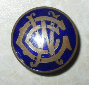 RARE EARLY Cooperative Womens Guild Enamel Pin Badge by CWS plus another - Picture 1 of 6