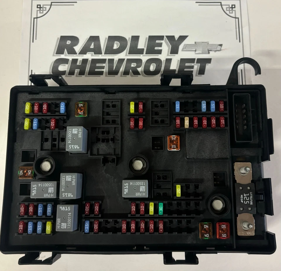 NUEVO RELÉ DE FUSIBLE ELÉCTRICO GM OEM - BLOQUE DE CONEXIONES - MOTORES GENERALES GMC 23104896 Foto 1 de 1