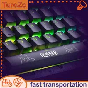 Gengar Wireless Mechanical Keyboard W/ Wrist Rest Combo Set Razer x Pokémon - Picture 1 of 7